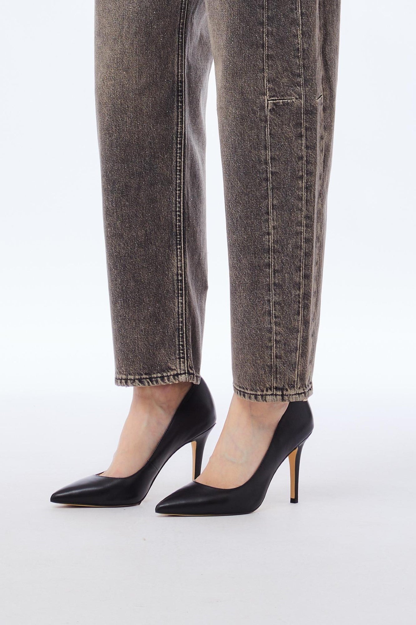 Guanti Liu Jo Jeans In Poliestere Con Monogramma E Dettaglio In Pelliccia Sintetica – Nero, Accessorio Donna