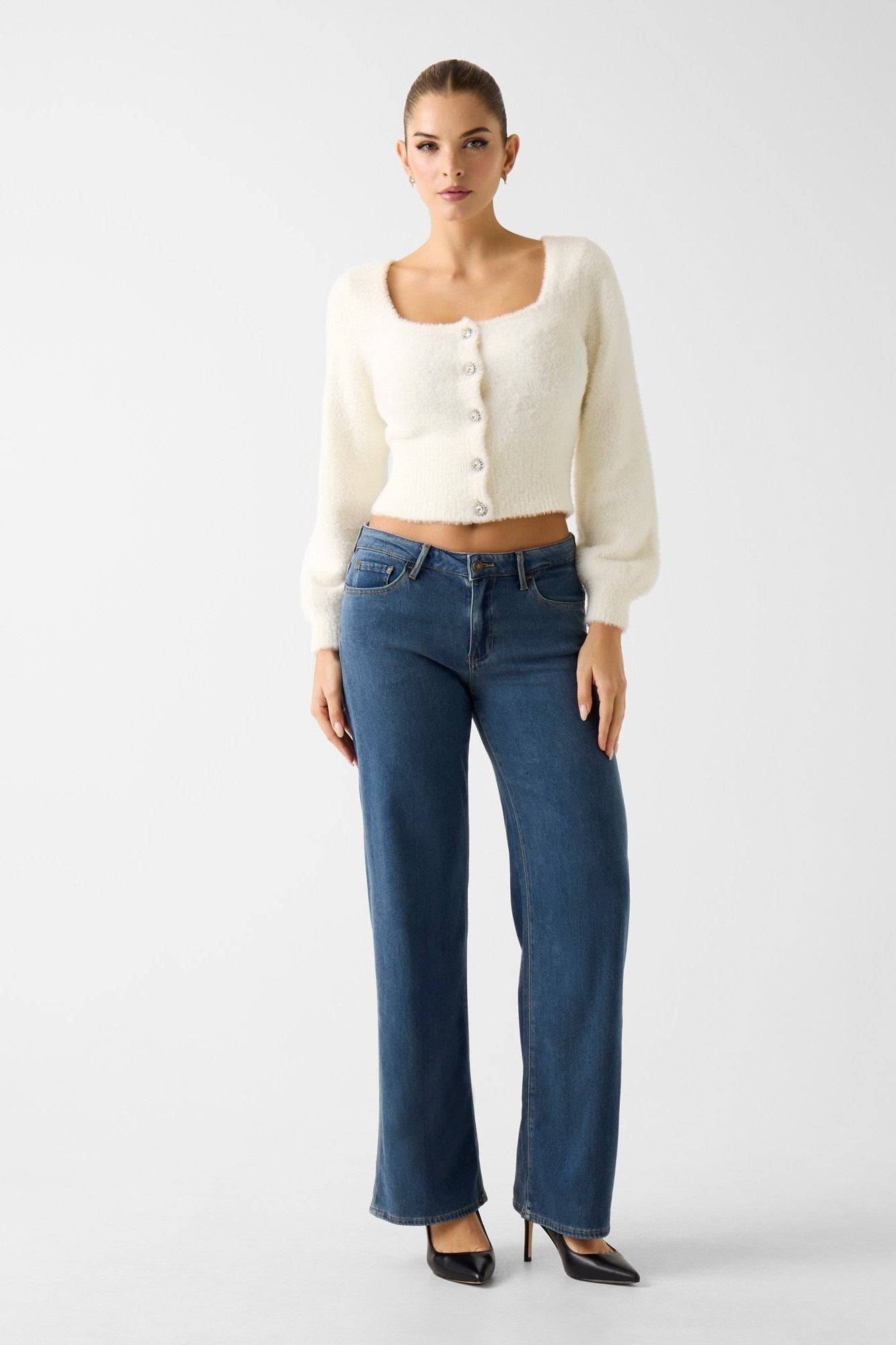 ◆ゆか◆ Cardigan GUESS de Dama W6RR10Z3BJ0 – UnicBrands.ro