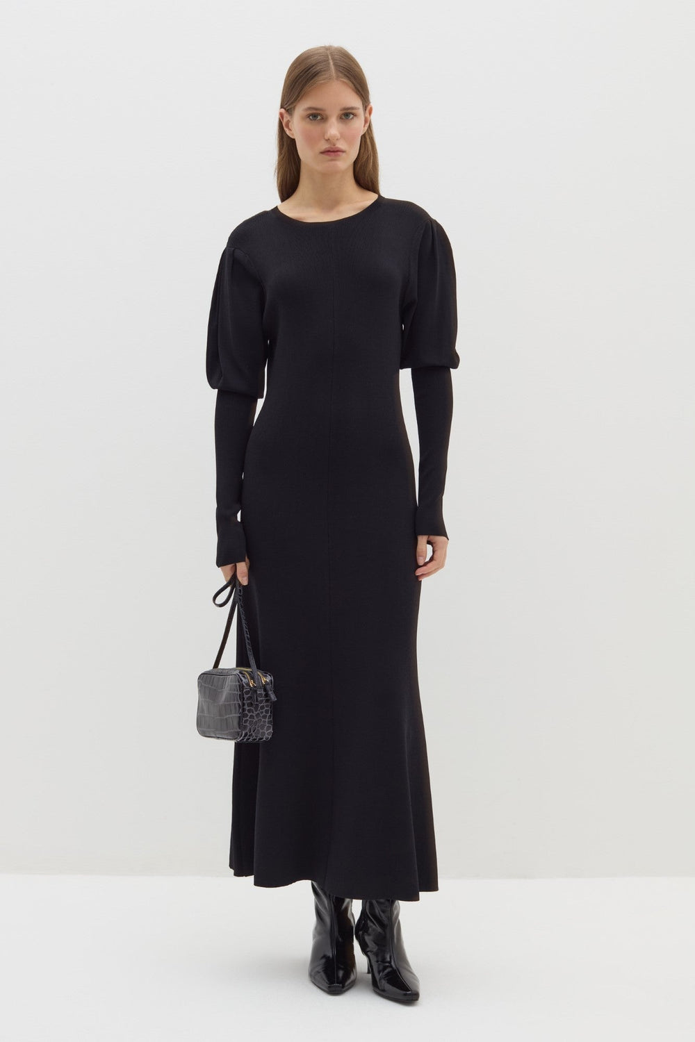 Rochie STEFANEL de dama Imbracaminte STEFANEL Negru XS 805314535380