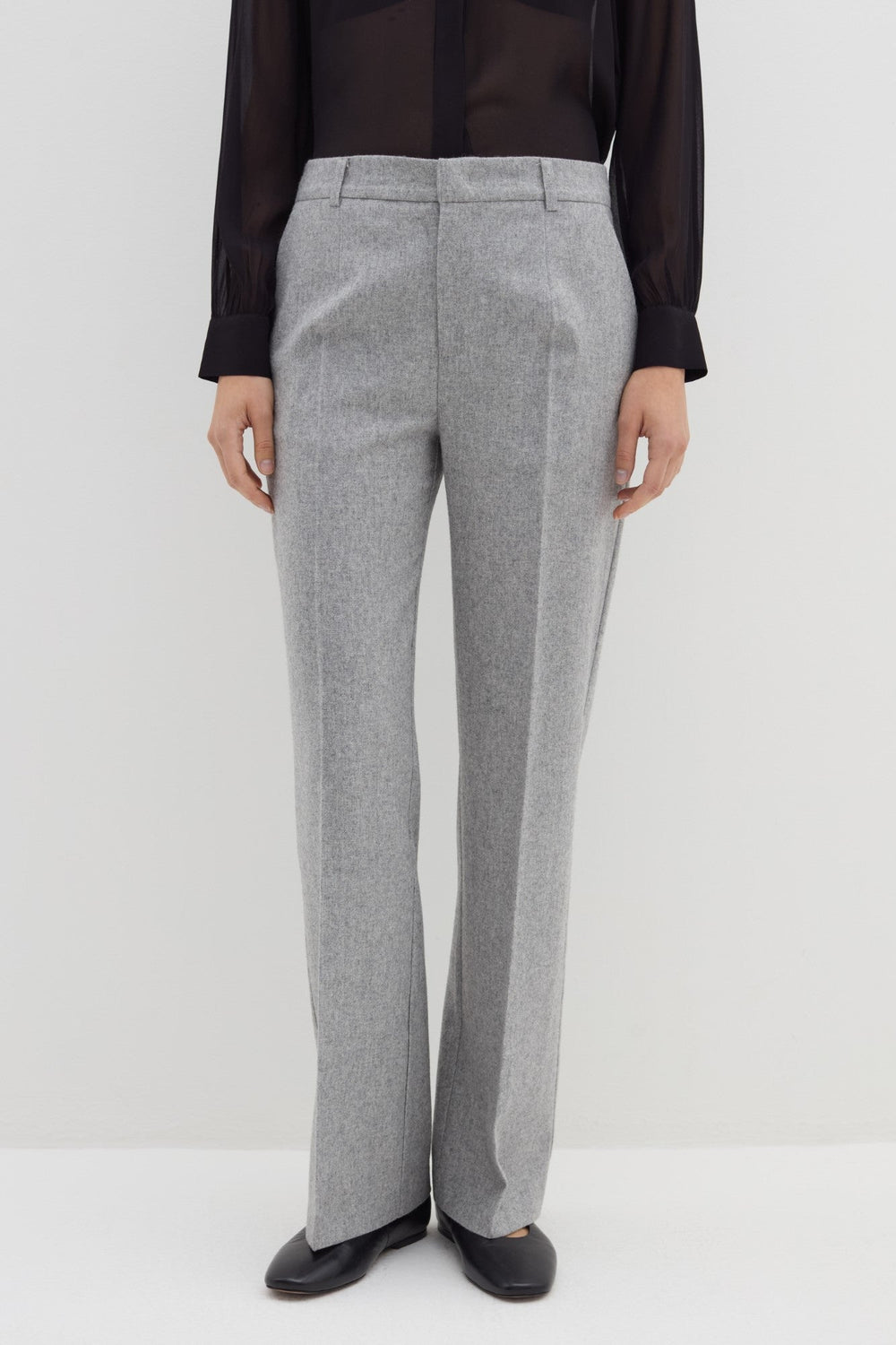 Pantaloni STEFANEL de Dama IMBRACAMINTE STEFANEL Gri 38 805314537728