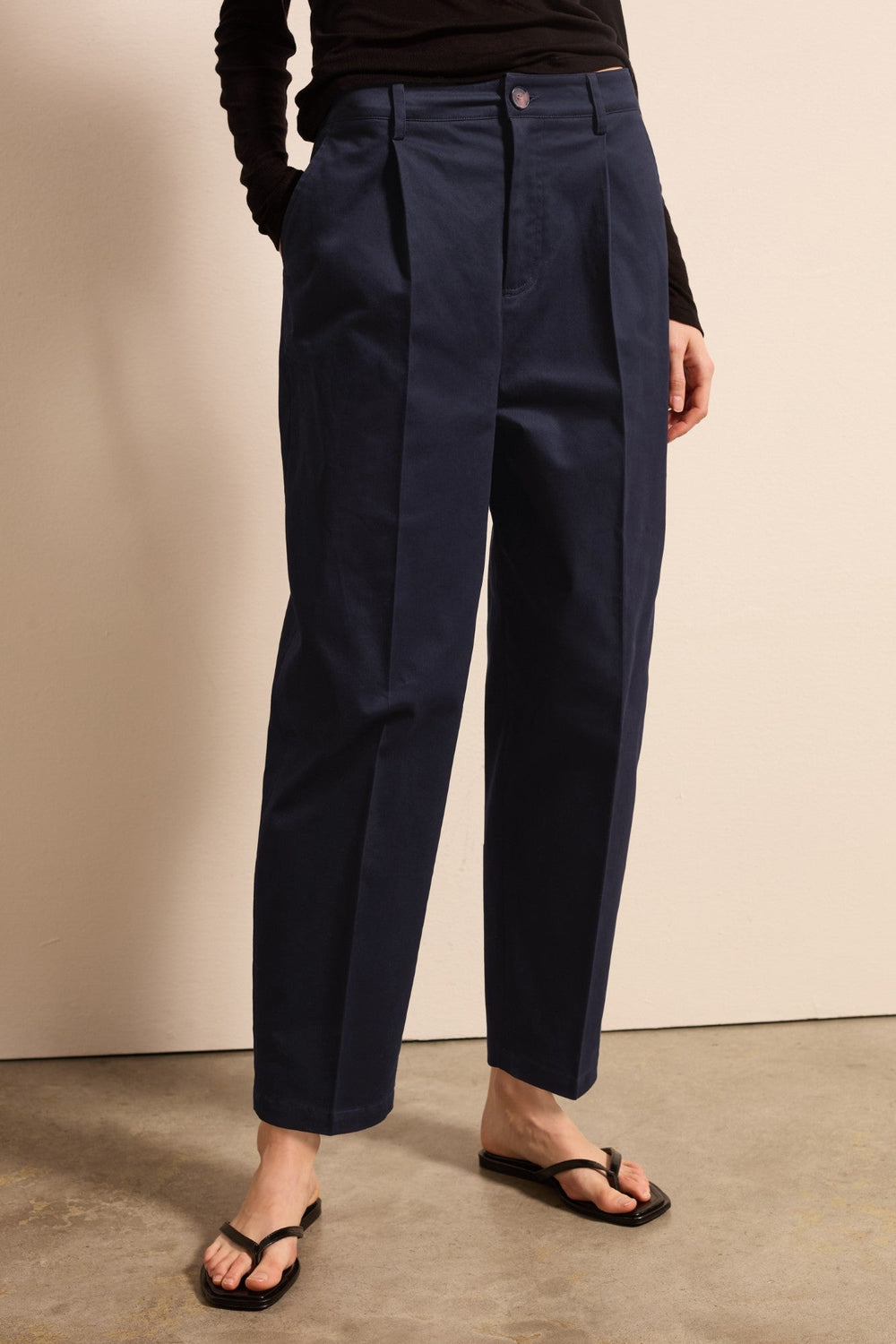 Pantaloni STEFANEL de dama IMBRACAMINTE STEFANEL Albastru 38 805403102144