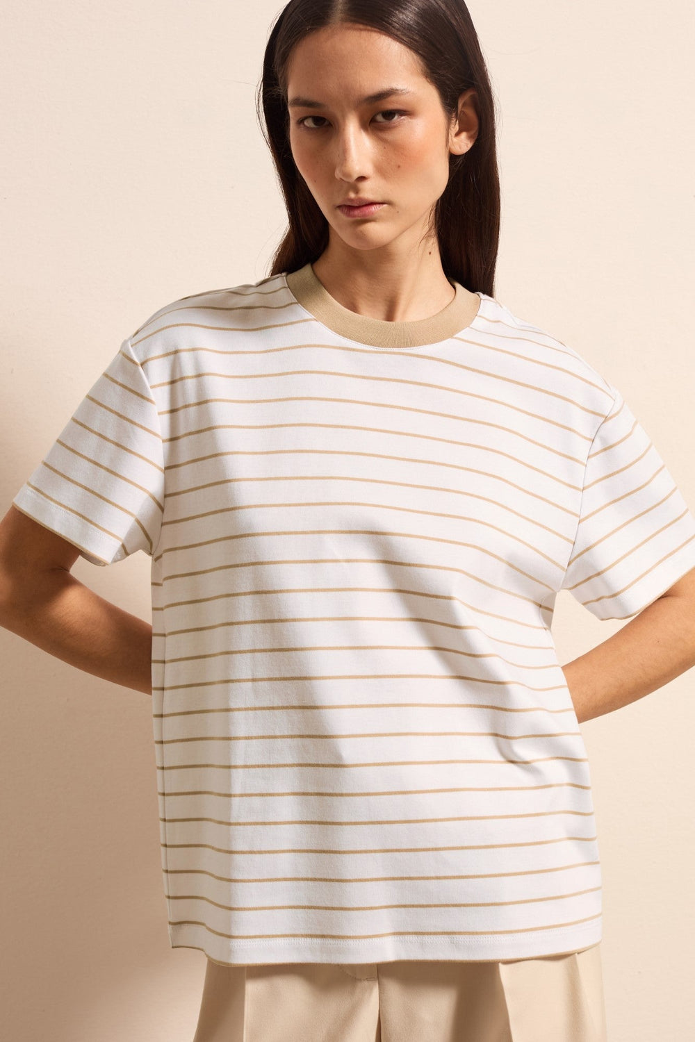 Tricou STEFANEL de dama IMBRACAMINTE STEFANEL Alb XS 805403112935