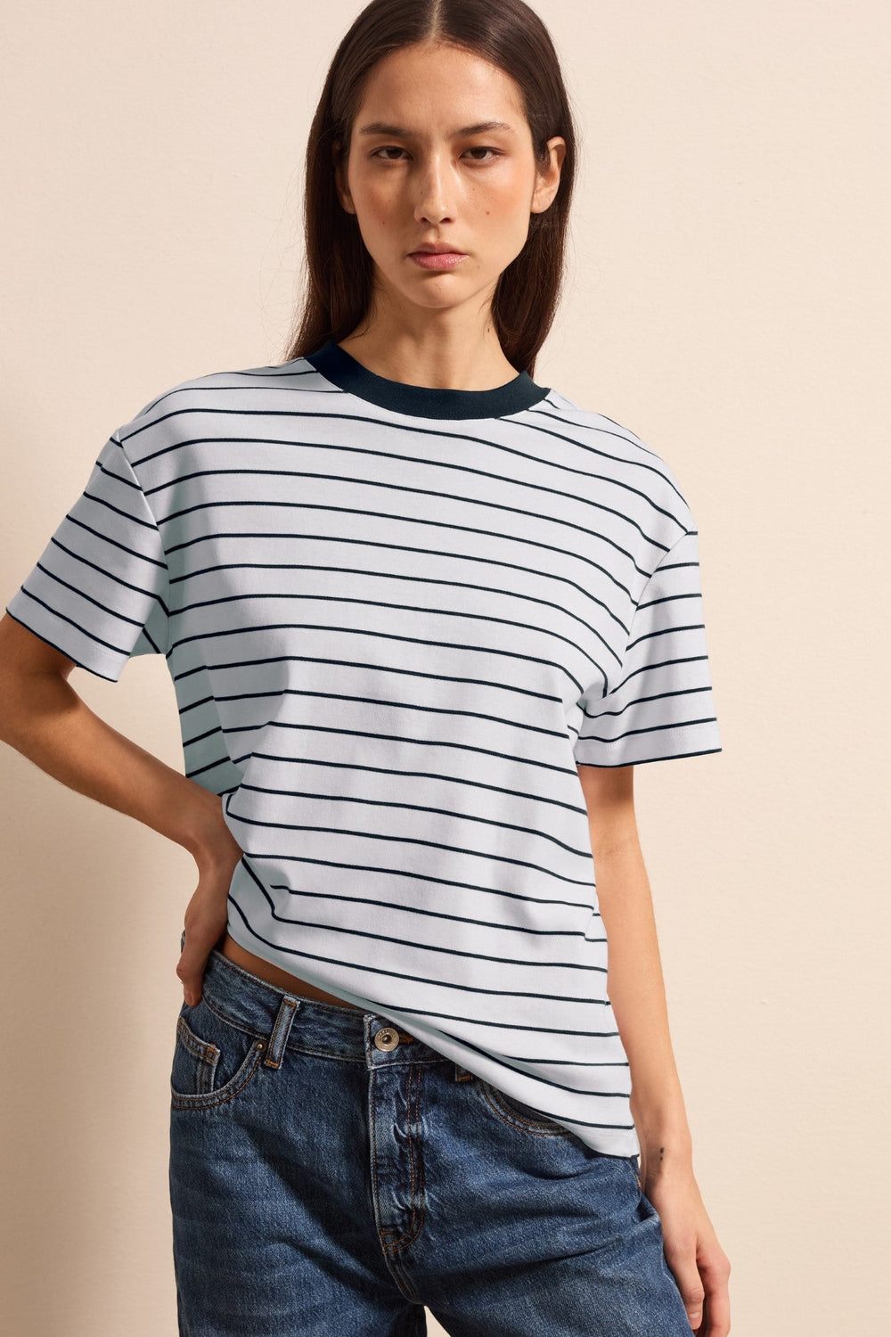 Tricou STEFANEL de dama IMBRACAMINTE STEFANEL Albastru XS 805403112940