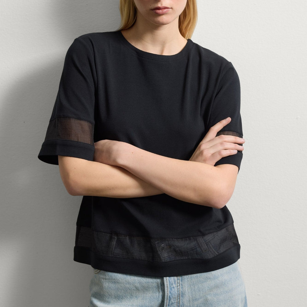 Tricou STEFANEL de Dama IMBRACAMINTE STEFANEL Negru XS 805403154363