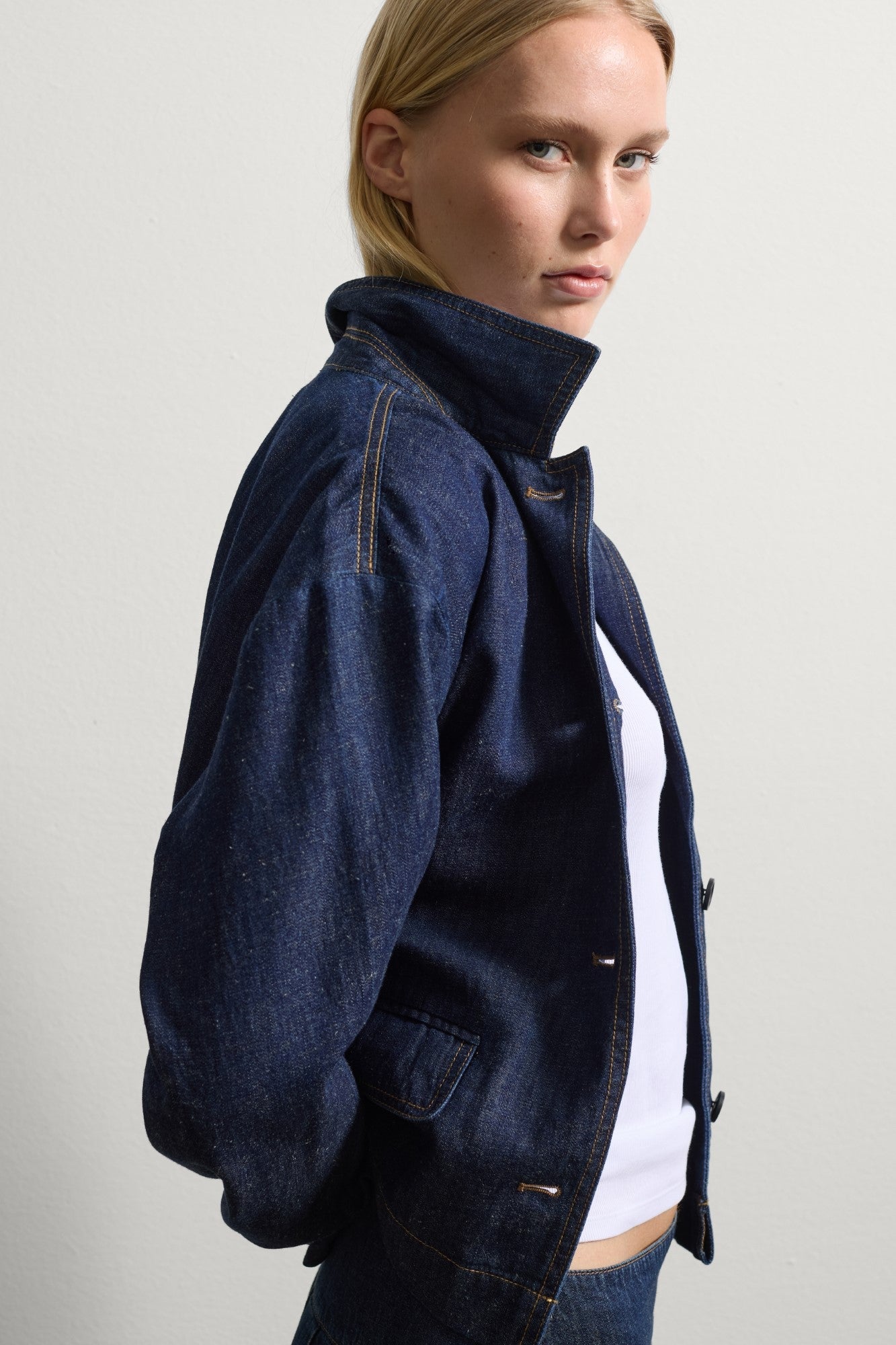 Geaca Denim STEFANEL de Dama IMBRACAMINTE STEFANEL
