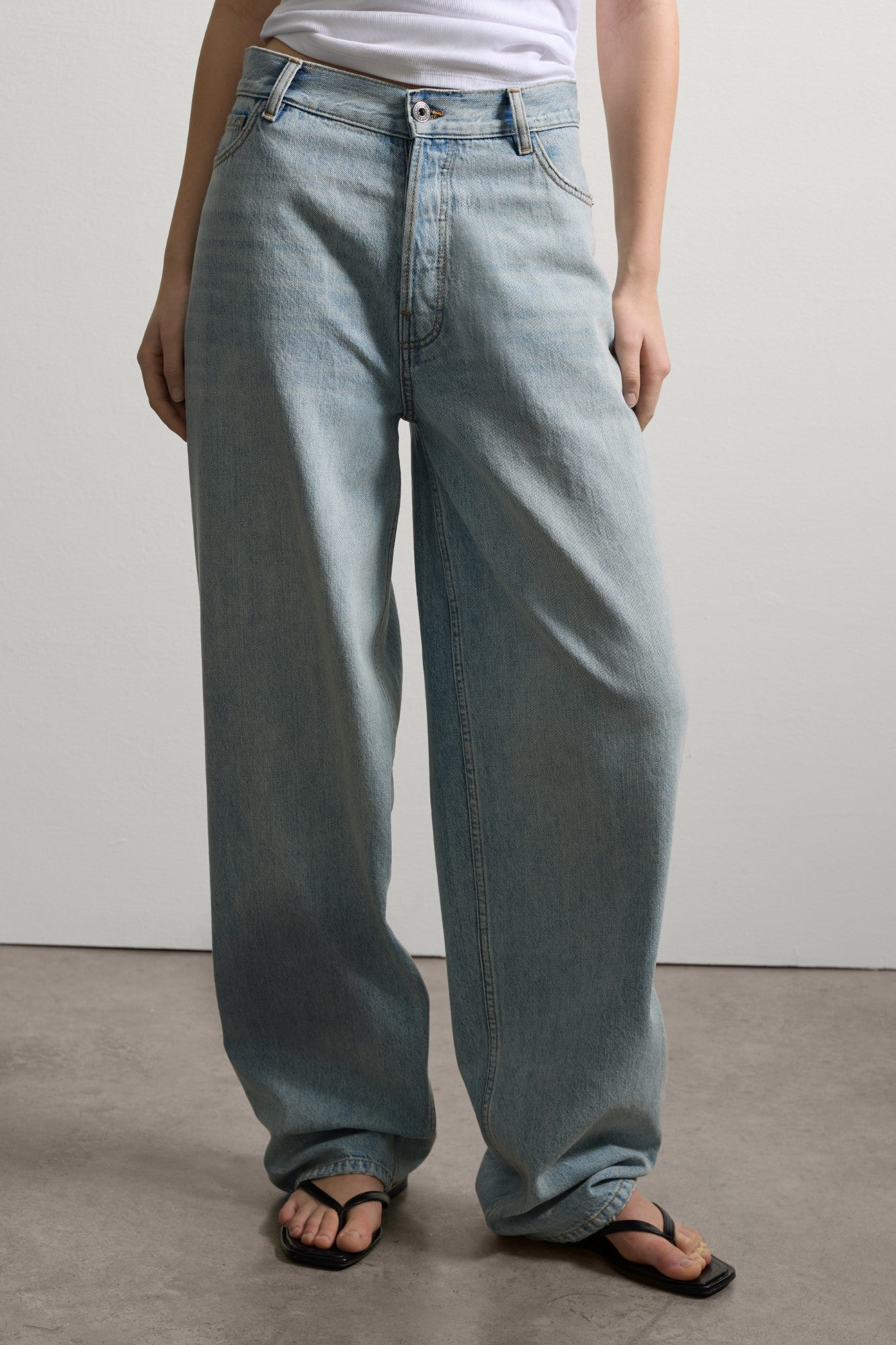 Pantaloni Denim STEFANEL de Dama IMBRACAMINTE STEFANEL Albastru 38 805403198535