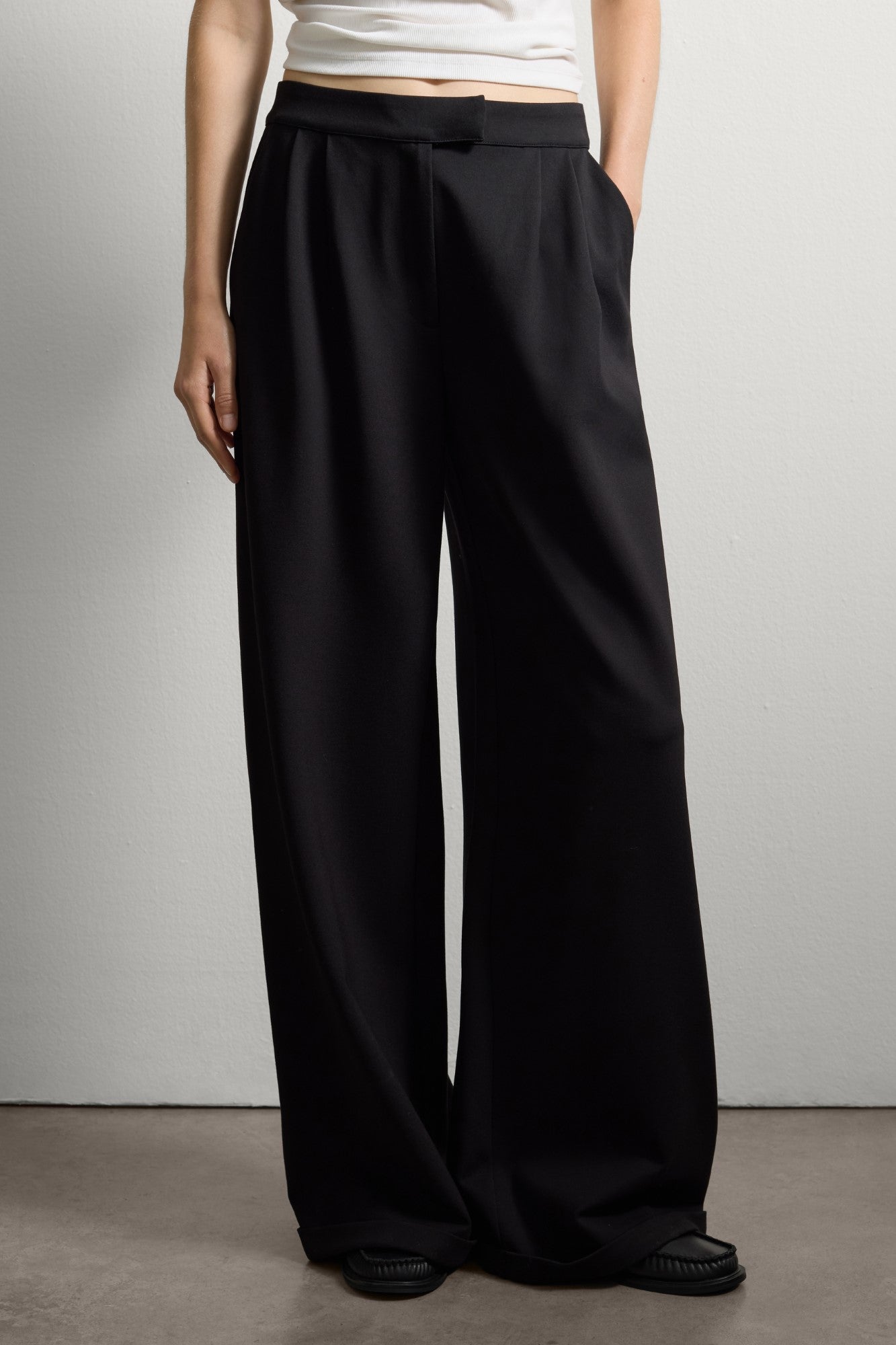 Pantaloni STEFANEL de Dama IMBRACAMINTE STEFANEL Negru 38 805791433316