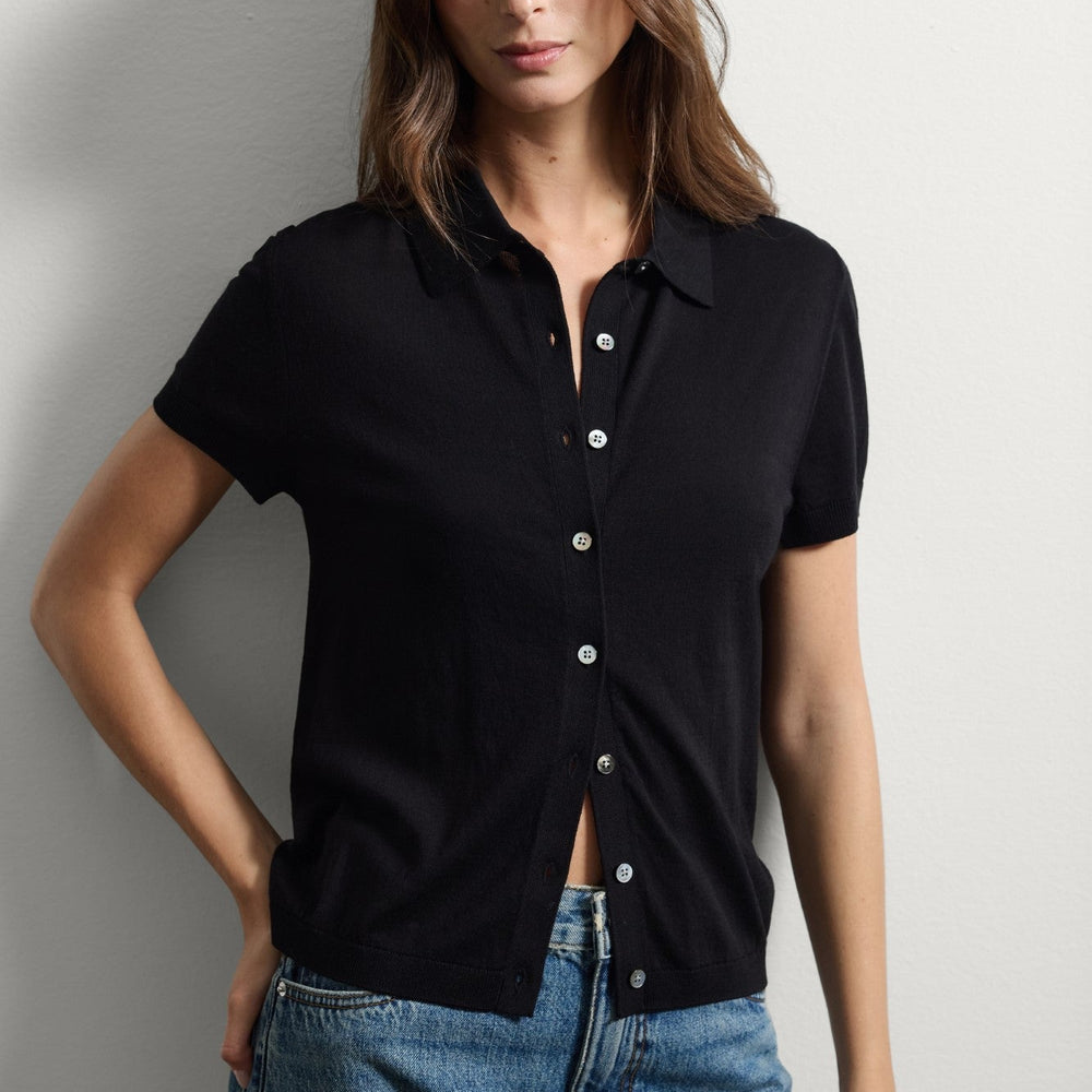 
                      
                        Cardigan cu maneca scurta STEFANEL de Dama IMBRACAMINTE STEFANEL Negru XS 805791450308
                      
                    