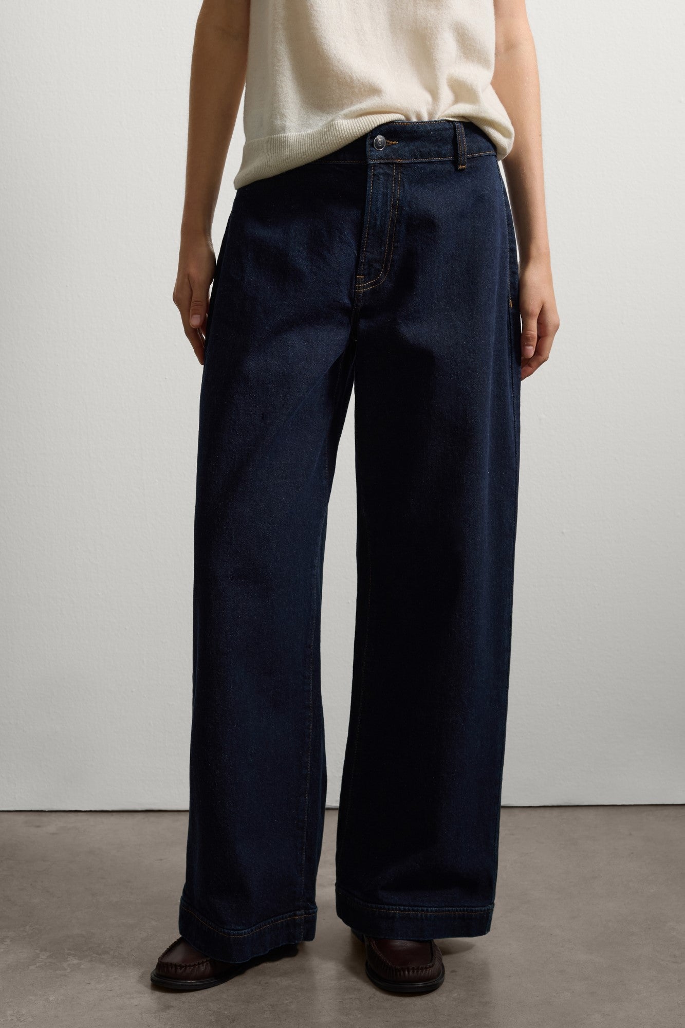 Pantaloni STEFANEL de Dama IMBRACAMINTE STEFANEL Albastru 38 805791454369