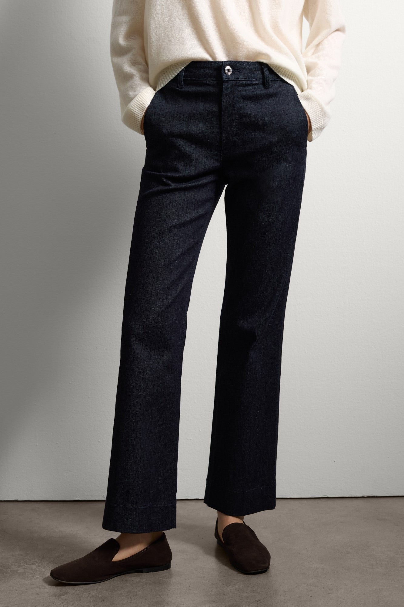 Pantaloni STEFANEL de Dama IMBRACAMINTE STEFANEL Albastru 38 805791454473