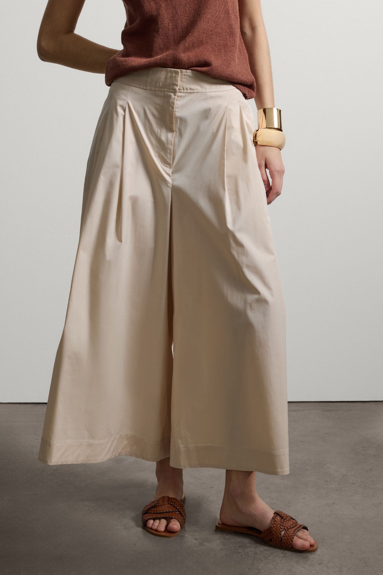 Pantaloni STEFANEL de dama IMBRACAMINTE STEFANEL Bej 38 8059521715841