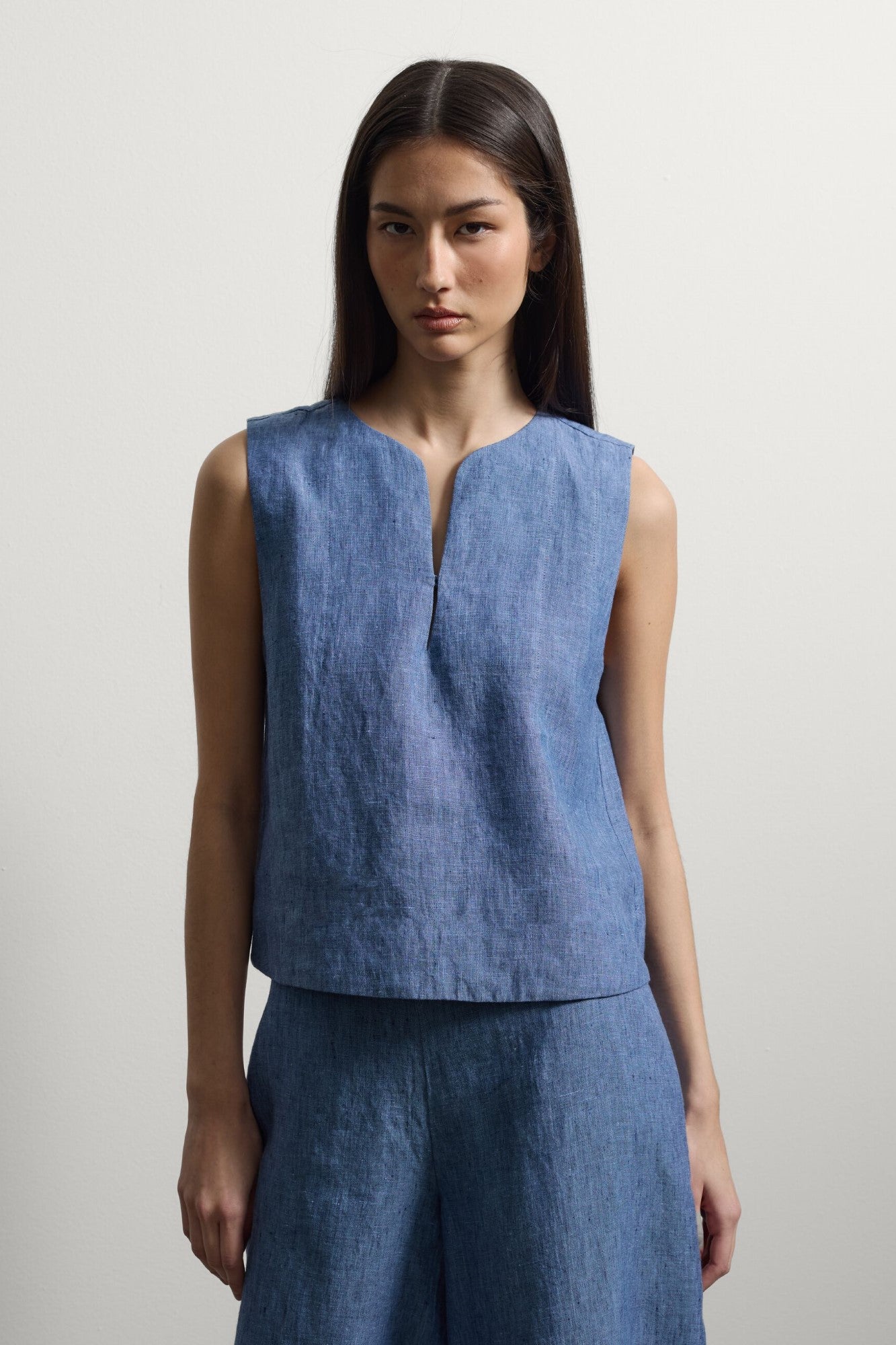 Top STEFANEL de dama IMBRACAMINTE STEFANEL Albastru XS 8059521728988