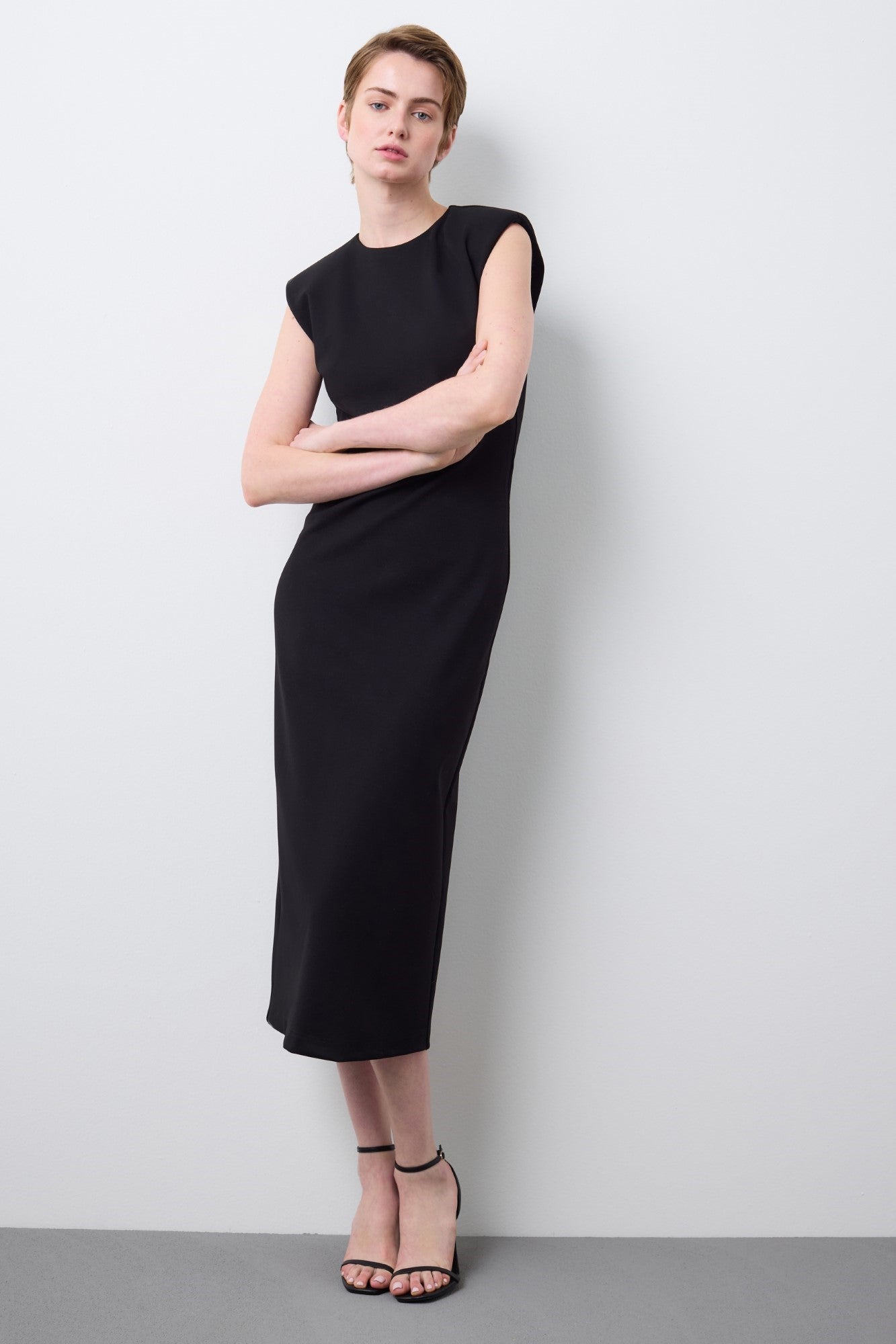 Rochie STEFANEL de dama IMBRACAMINTE STEFANEL Negru XS 8057914183550