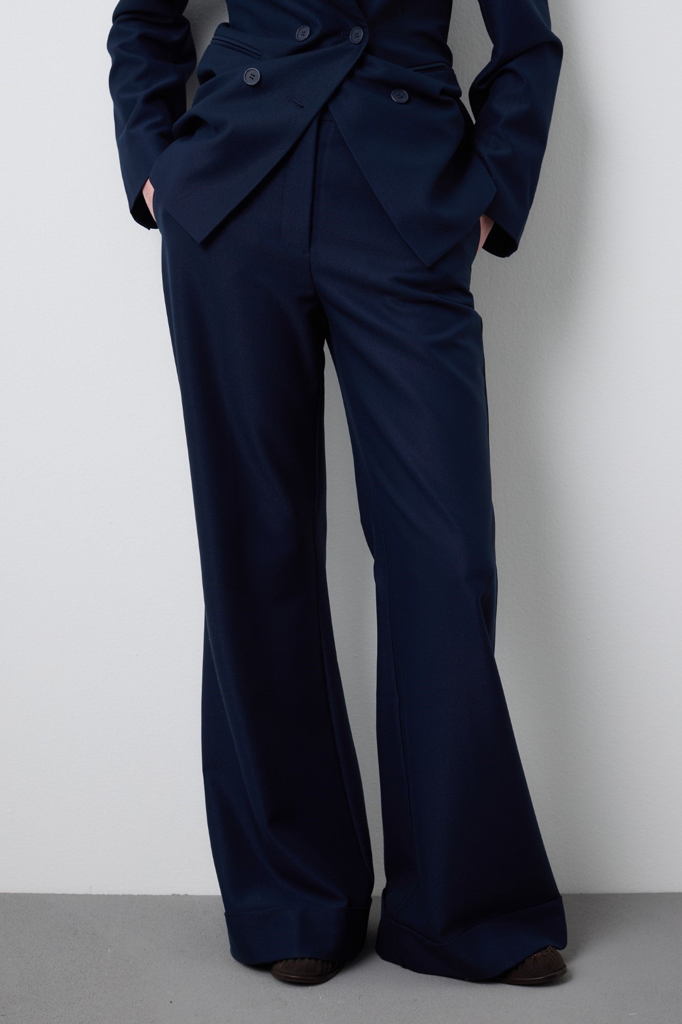 Pantaloni STEFANEL de dama IMBRACAMINTE STEFANEL Albastru 38 8059521013343