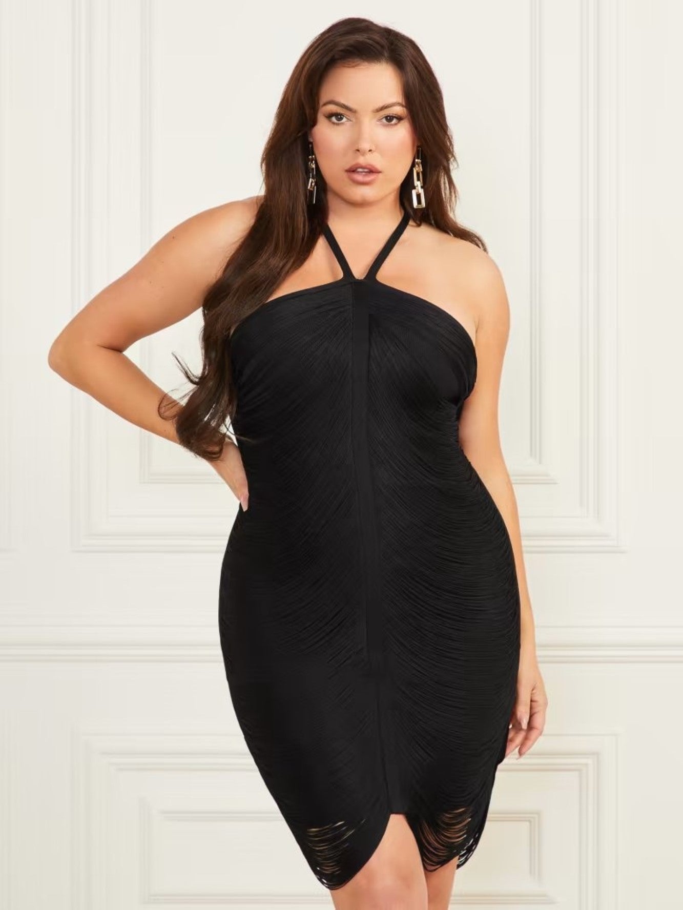 Rochie eleganta de dama MARCIANO By Guess Neagra IMBRACAMINTE MARCIANO Negru XS 762207894074