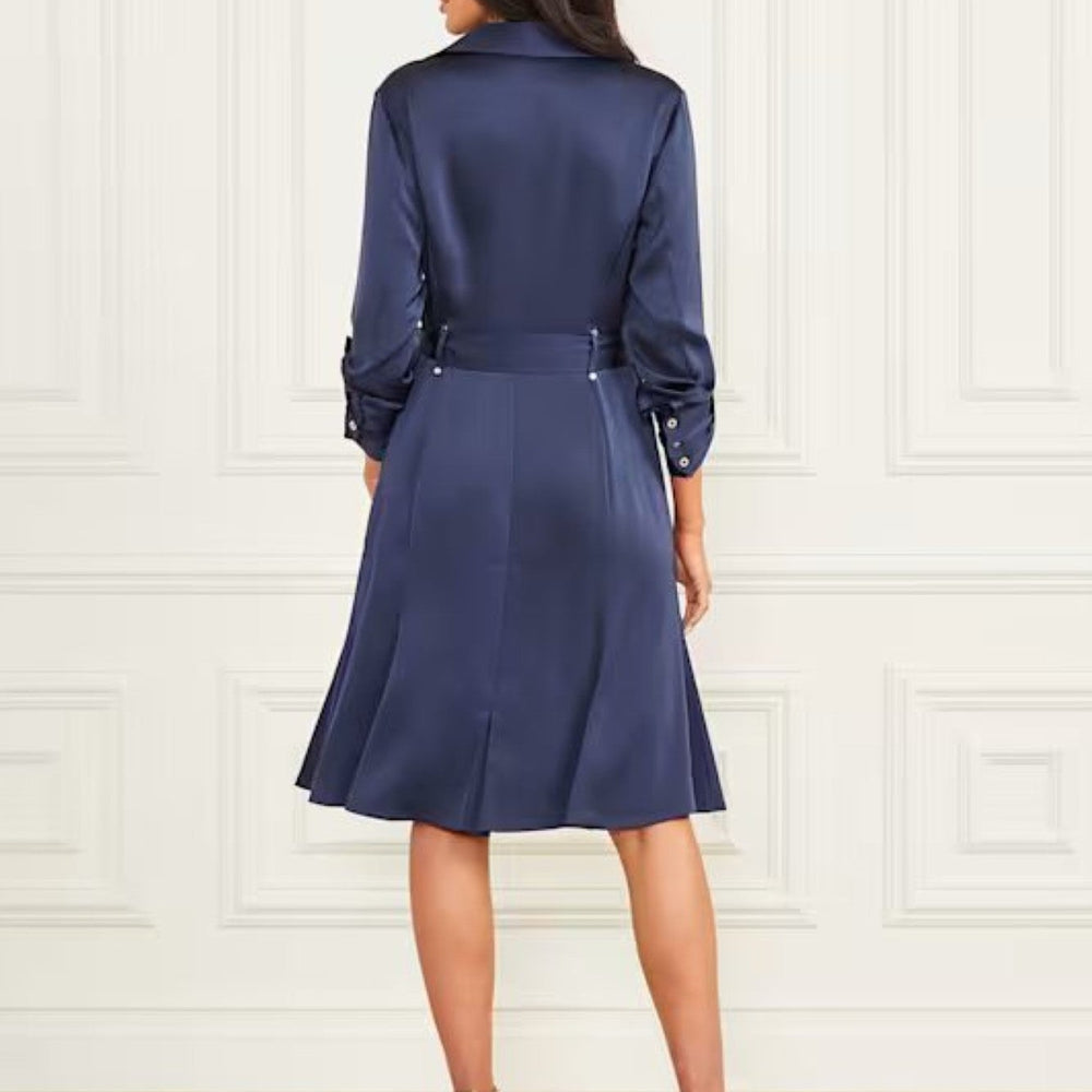 
                      
                        Rochie Marciano by GUESS cu maneci lungi inchidere cu nasturi si curea IMBRACAMINTE MARCIANO   
                      
                    