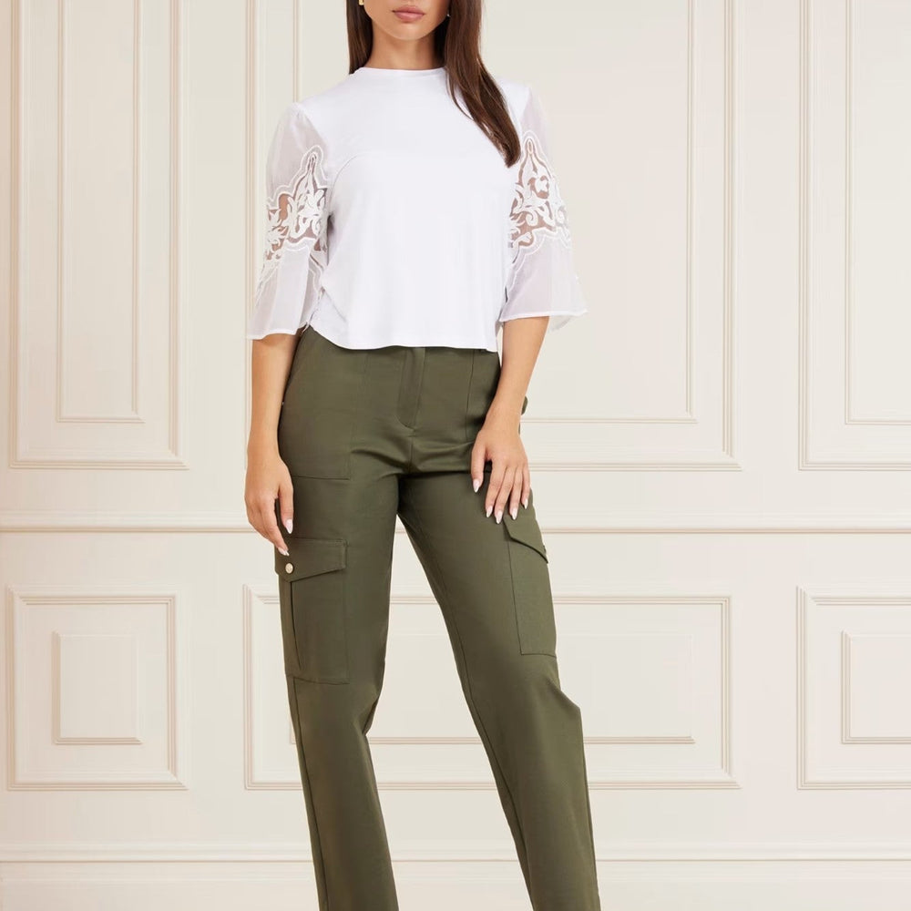 
                      
                        Pantaloni cargo dama MARCIANO by GUESS cu talie medie IMBRACAMINTE MARCIANO   
                      
                    