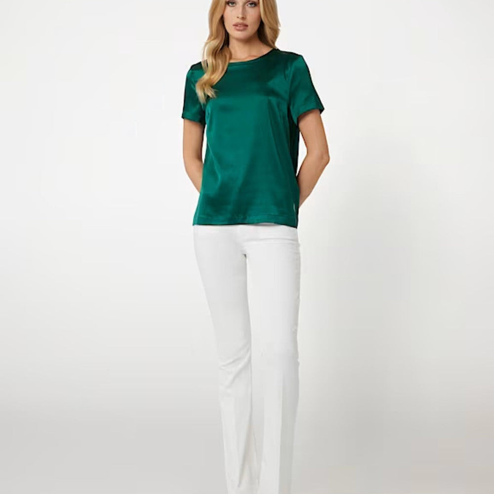 
                      
                        Bluza de dama MARCIANO by Guess din matase verde IMBRACAMINTE MARCIANO   
                      
                    