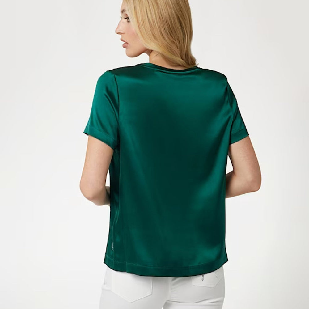 
                      
                        Bluza de dama MARCIANO by Guess din matase verde IMBRACAMINTE MARCIANO   
                      
                    