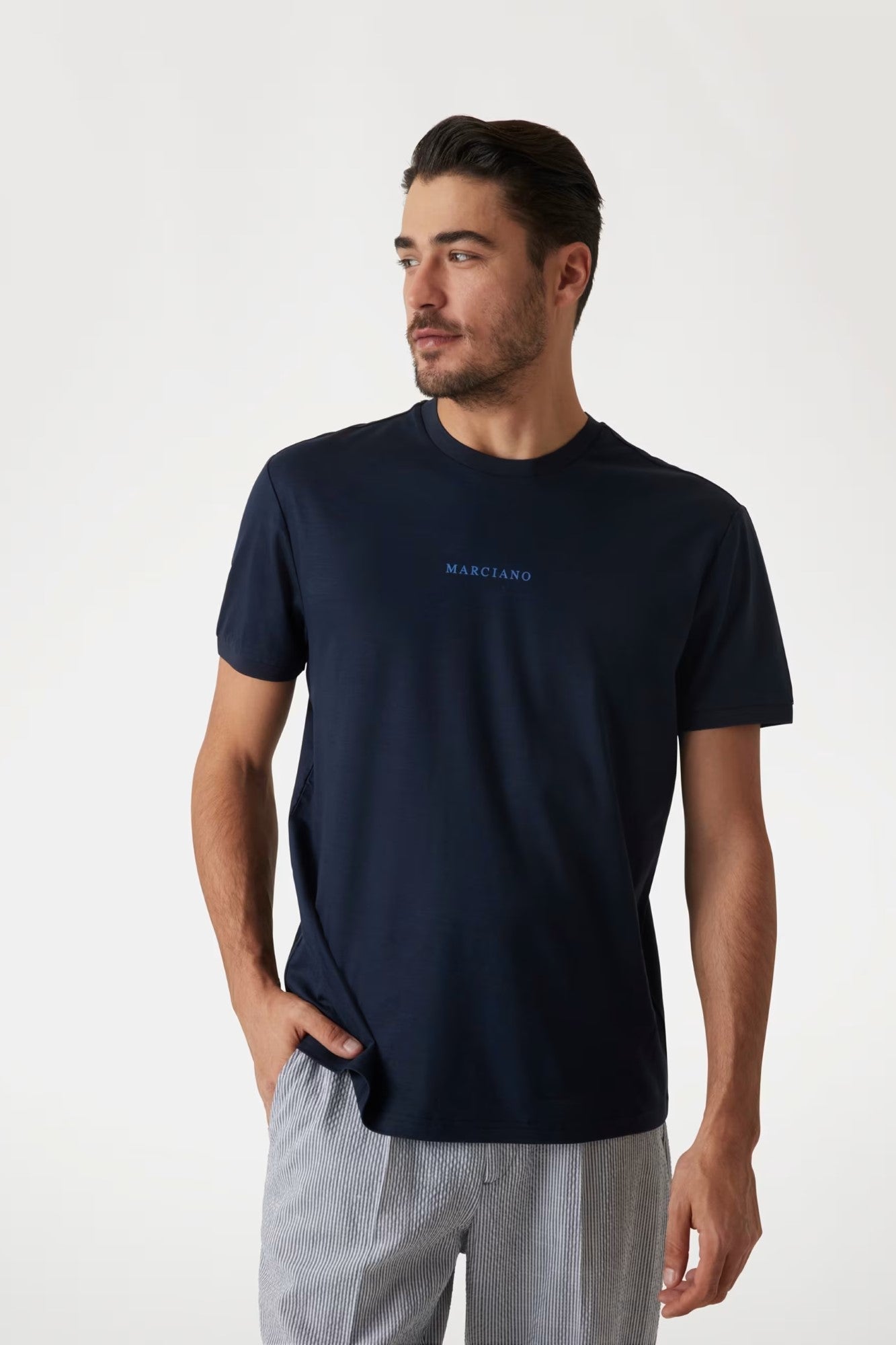 Tricou MARCIANO de Barbati IMBRACAMINTE MARCIANO Albastru S 762674199708