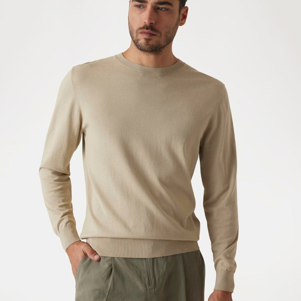 Pulover MARCIANO de Barbati IMBRACAMINTE MARCIANO Bej S 762674191554