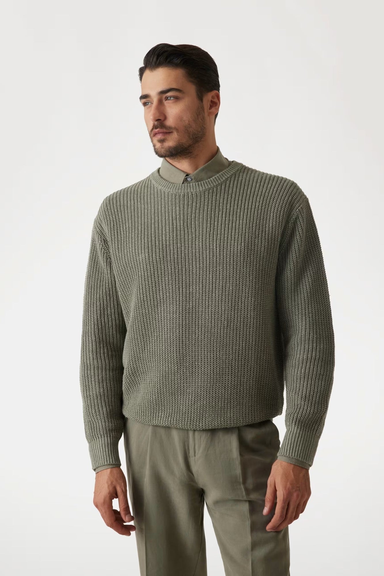 Pulover MARCIANO de Barbati IMBRACAMINTE MARCIANO Verde S 762674191327