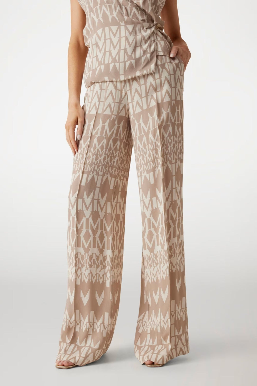 Pantaloni MARCIANO by GUESS de dama IMBRACAMINTE MARCIANO Bej 38 762890713526
