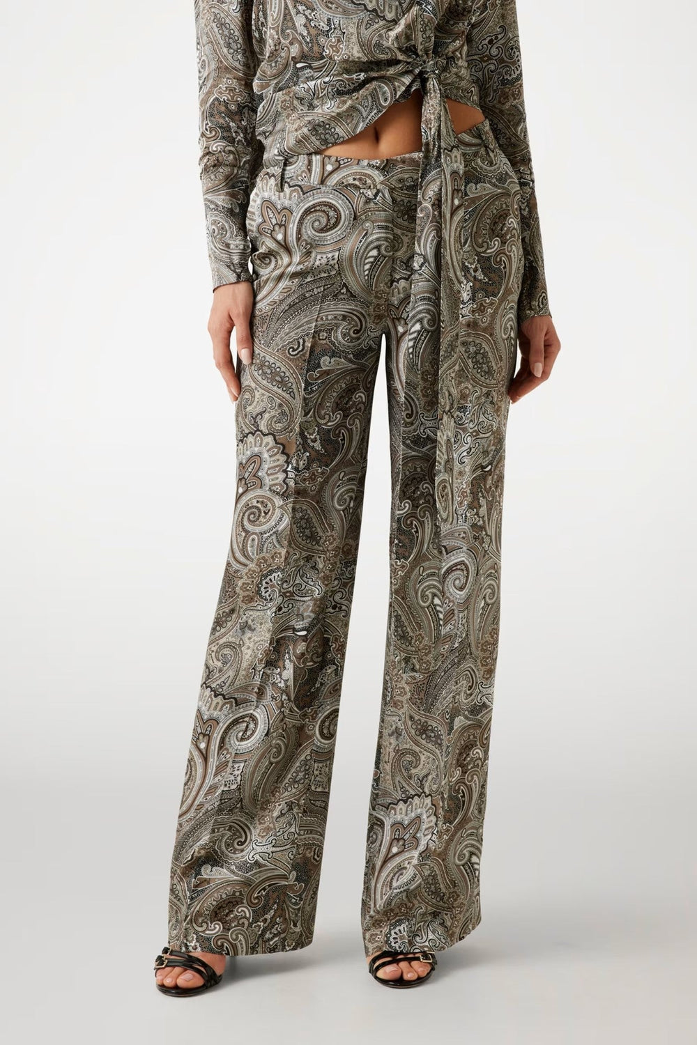Pantaloni MARCIANO by GUESS de dama IMBRACAMINTE MARCIANO Maro 38 762890713542