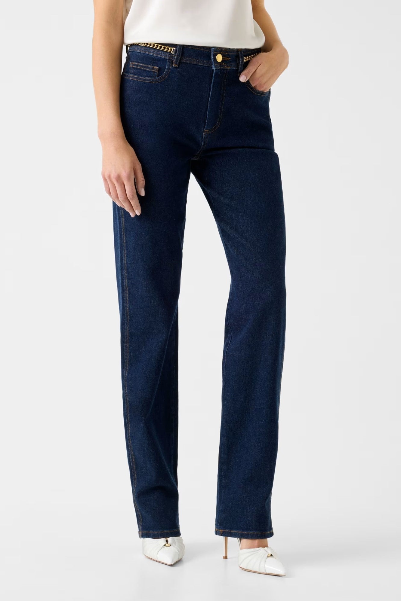 Pantaloni Denim MARCIANO by GUESS by GUESS de dama IMBRACAMINTE MARCIANO Albastru 24 762123522593