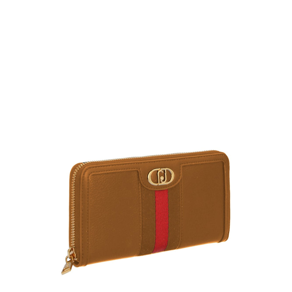 
                      
                        Portofel LIU JO Dama Din Piele Ecologica Cu Logo Frontal Si Dunga Colorata ACCESORII LIU JO   
                      
                    