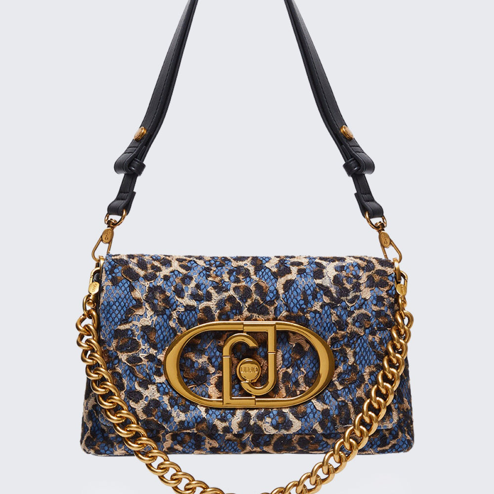 
                      
                        Geanta LIU JO Dama Cu Logo Metalic si Animal Print GENTI LIU JO   
                      
                    