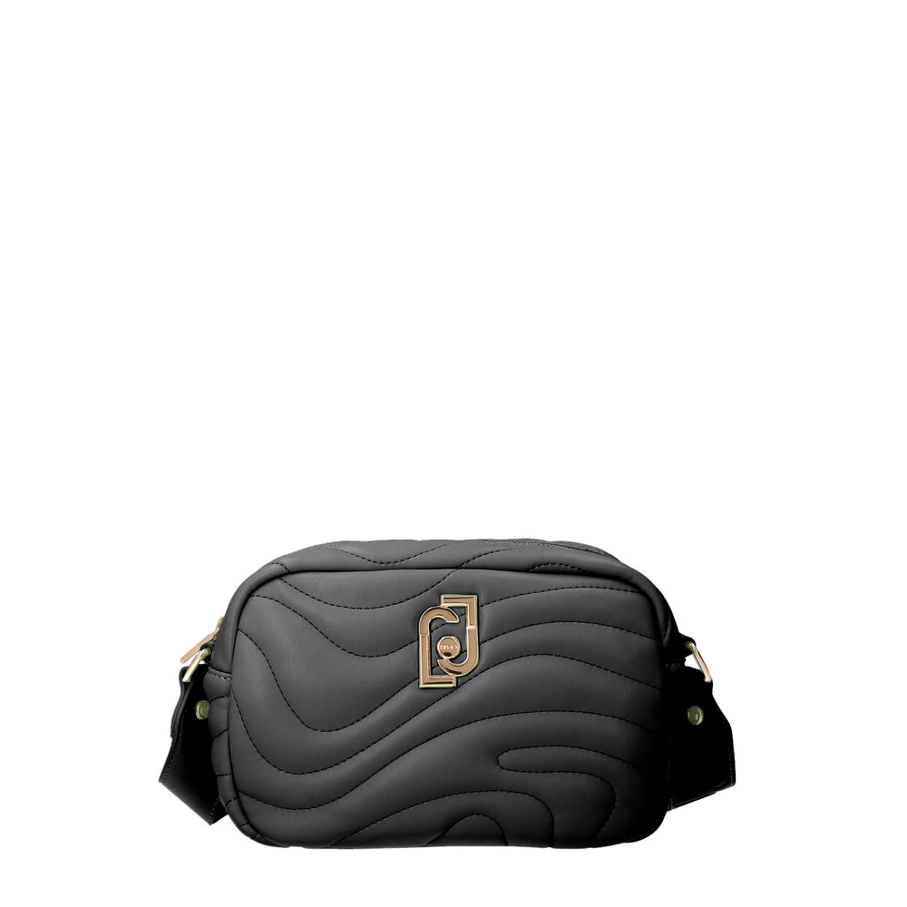 
                      
                        Geanta LIU JO crossbody  cu logo auriu si accesorizata cu portofel GENTI LIU JO   
                      
                    