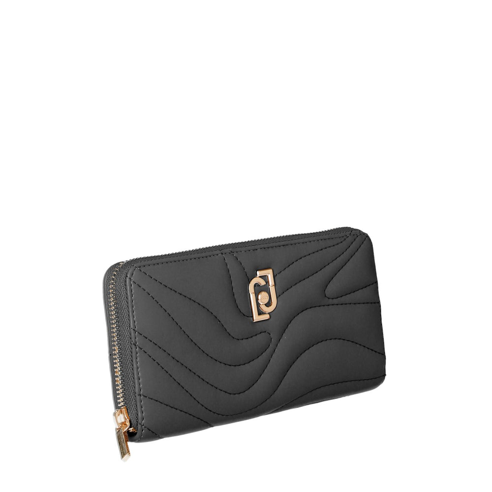 
                      
                        Portofel LIU JO de dama cu logo auriu si inchidere cu fermoar ACCESORII LIU JO   
                      
                    