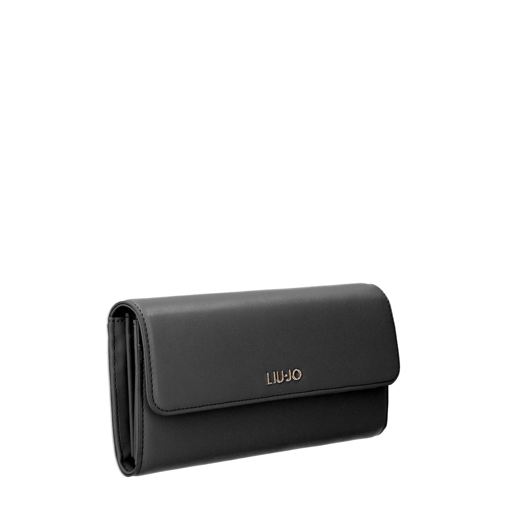 
                      
                        Portofel LIU JO de dama cu logo auriu si inchidere cu capsa ACCESORII LIU JO   
                      
                    