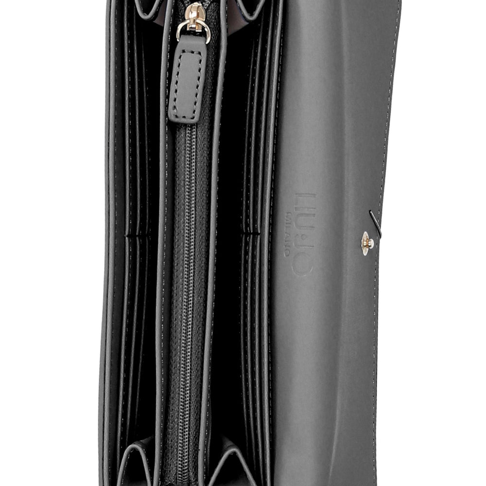 
                      
                        Portofel LIU JO de dama cu logo auriu si inchidere cu capsa ACCESORII LIU JO   
                      
                    
