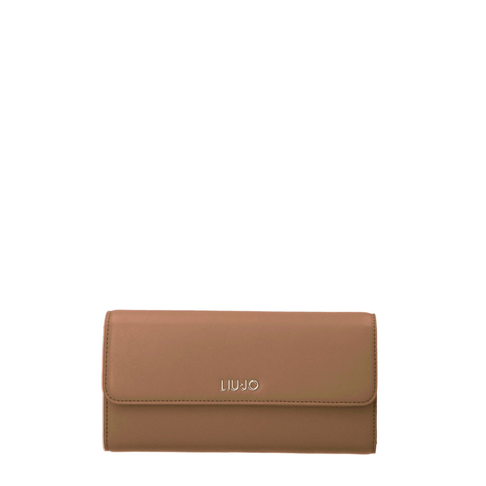 
                      
                        Portofel LIU JO de dama cu logo auriu si inchidere cu capsa ACCESORII LIU JO   
                      
                    