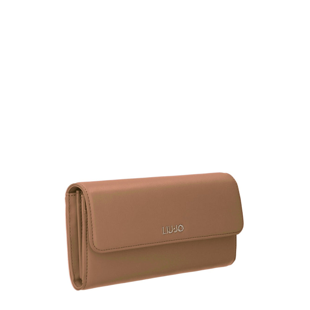 
                      
                        Portofel LIU JO de dama cu logo auriu si inchidere cu capsa ACCESORII LIU JO   
                      
                    