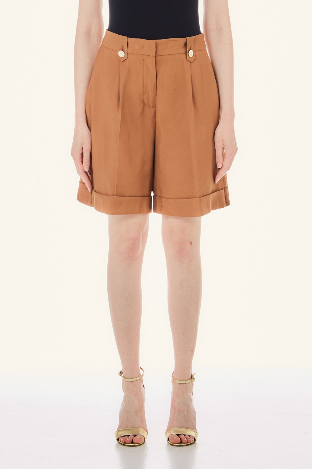 Pantaloni LIU JO de dama maro IMBRACAMINTE LIU JO Maro 38 805494438977
