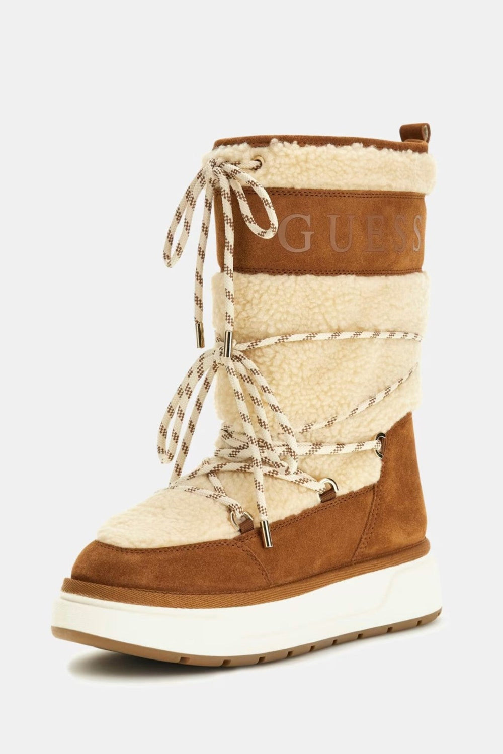 Ghete GUESS de Iarna INCALTAMINTE GUESS Bej 35 762540880538