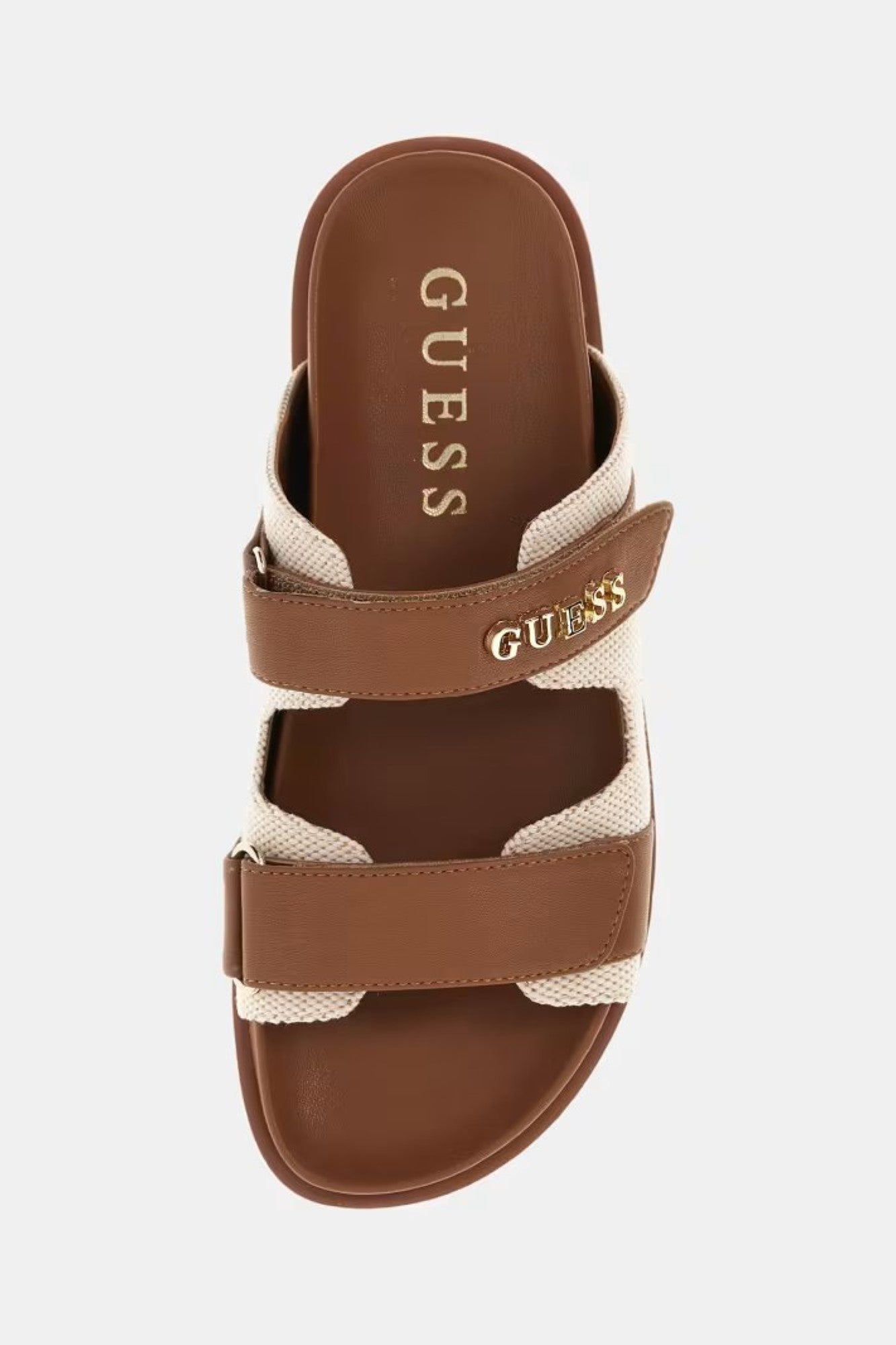 Sandale GUESS cu logo metalic INCALTAMINTE GUESS   