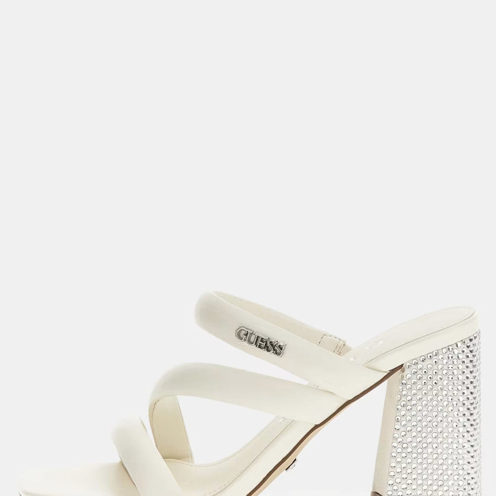 
                      
                        Sandale GUESS din piele cu tinte si logo metalic INCALTAMINTE GUESS   
                      
                    
