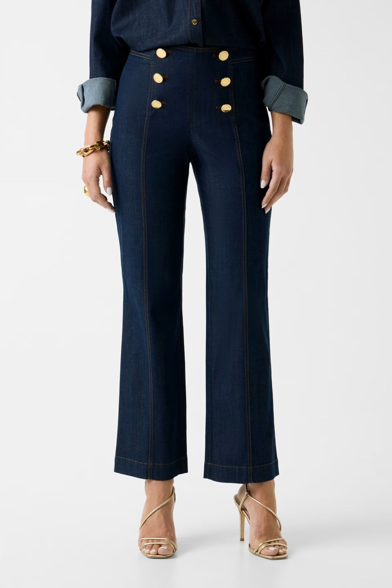 Pantaloni Denim MARCIANO by GUESS de dama IMBRACAMINTE MARCIANO Albastru 24 7625826395395