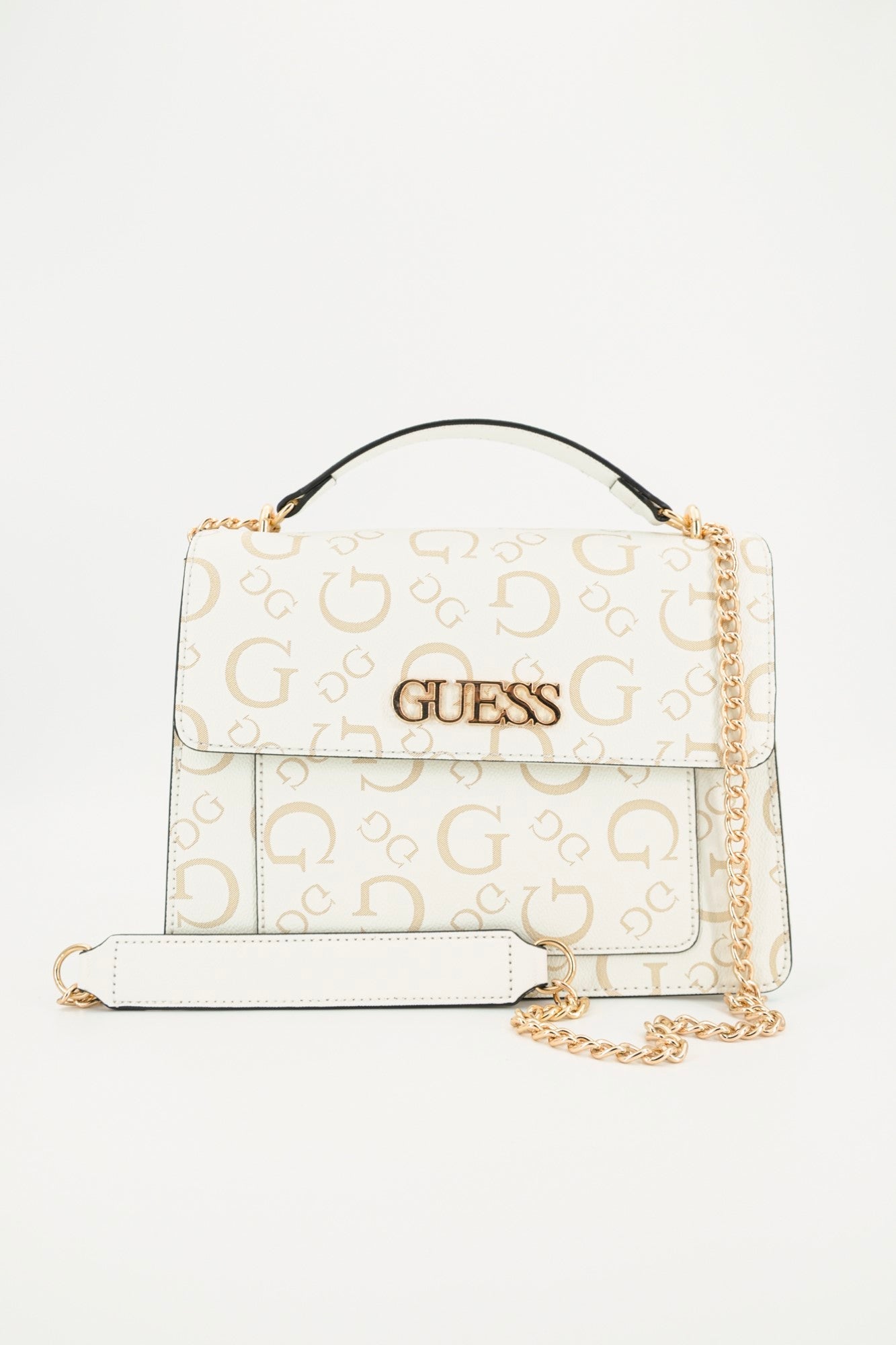 Geanta GUESS de dama GENTI GUESS Alb ONE 190231782193