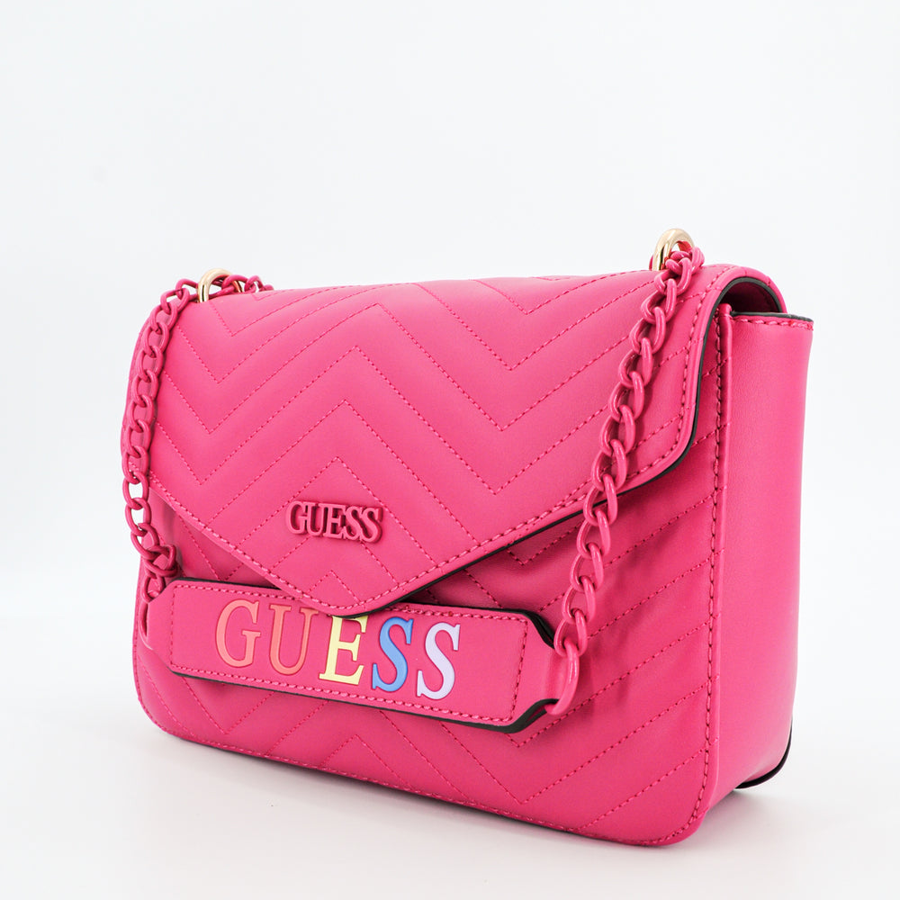 
                      
                        Geanta de Dama GUESS cu logo multicolor GENTI GUESS   
                      
                    