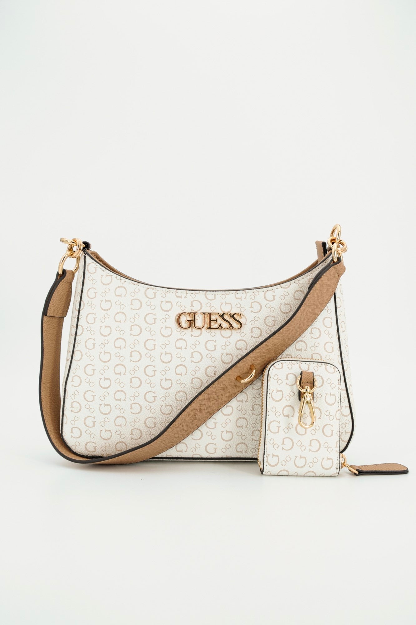 Geanta GUESS de dama GENTI GUESS Alb ONE 190231839781