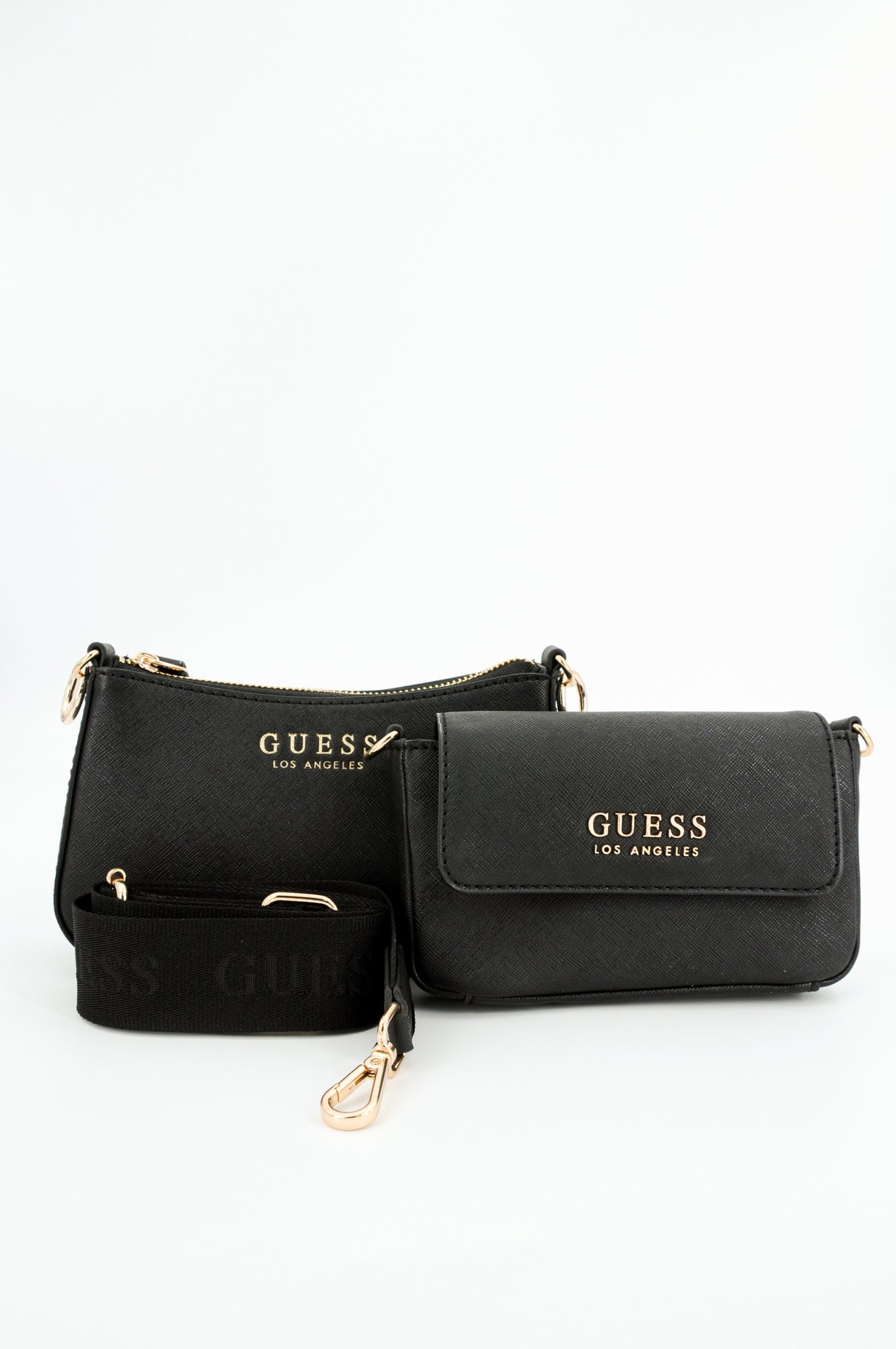 Geanta GUESS crossbody eleganta GENTI GUESS Negru ONE 190231878438