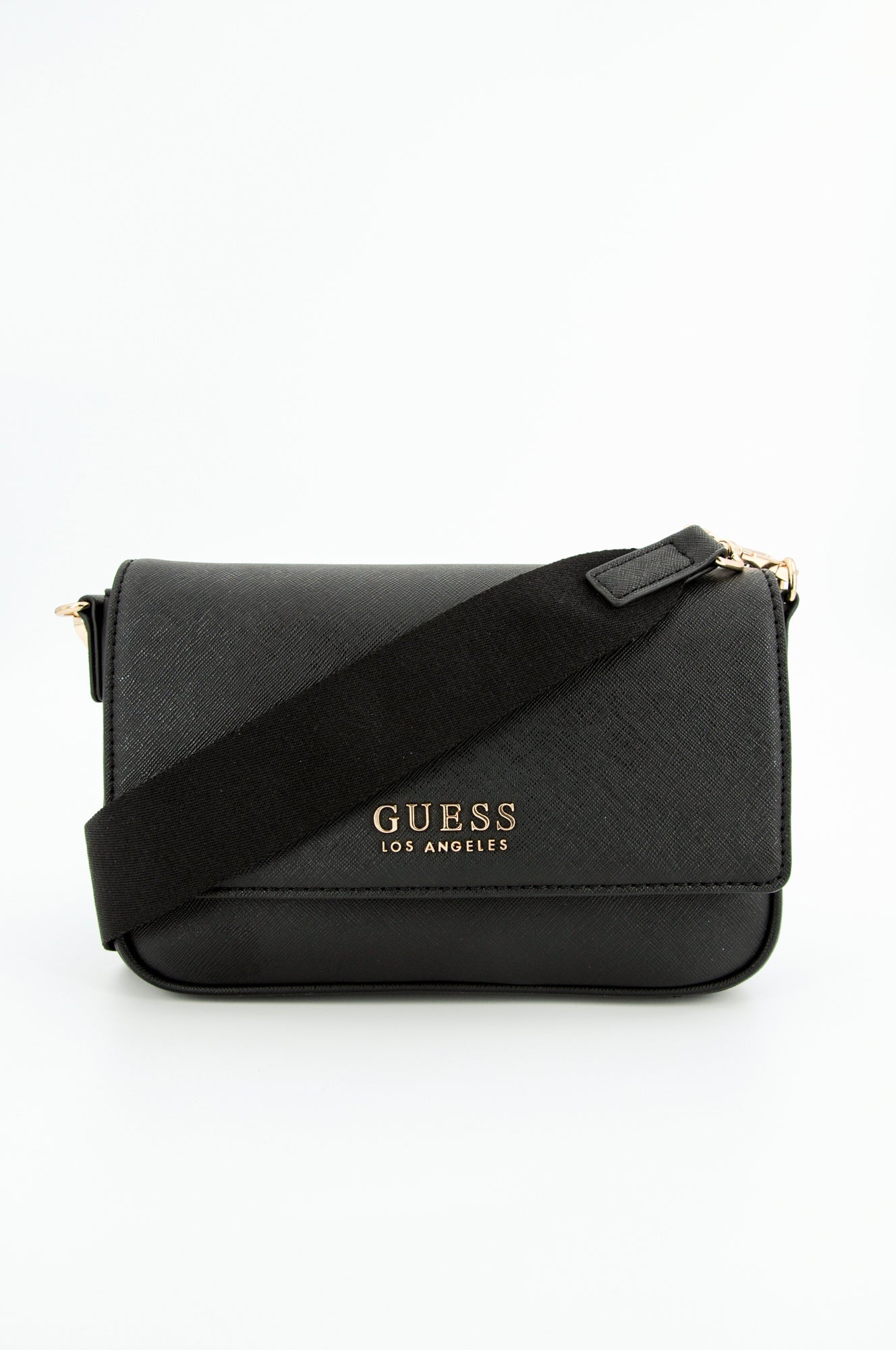 Geanta GUESS crossbody cu curea ajustabila GENTI GUESS Negru ONE 190231878476