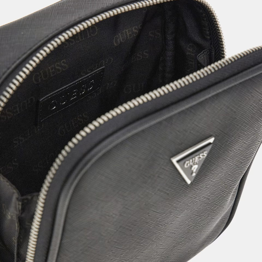 
                      
                        Geanta De Barbati GUESS Cu Logo Metalic ACCESORII GUESS   
                      
                    
