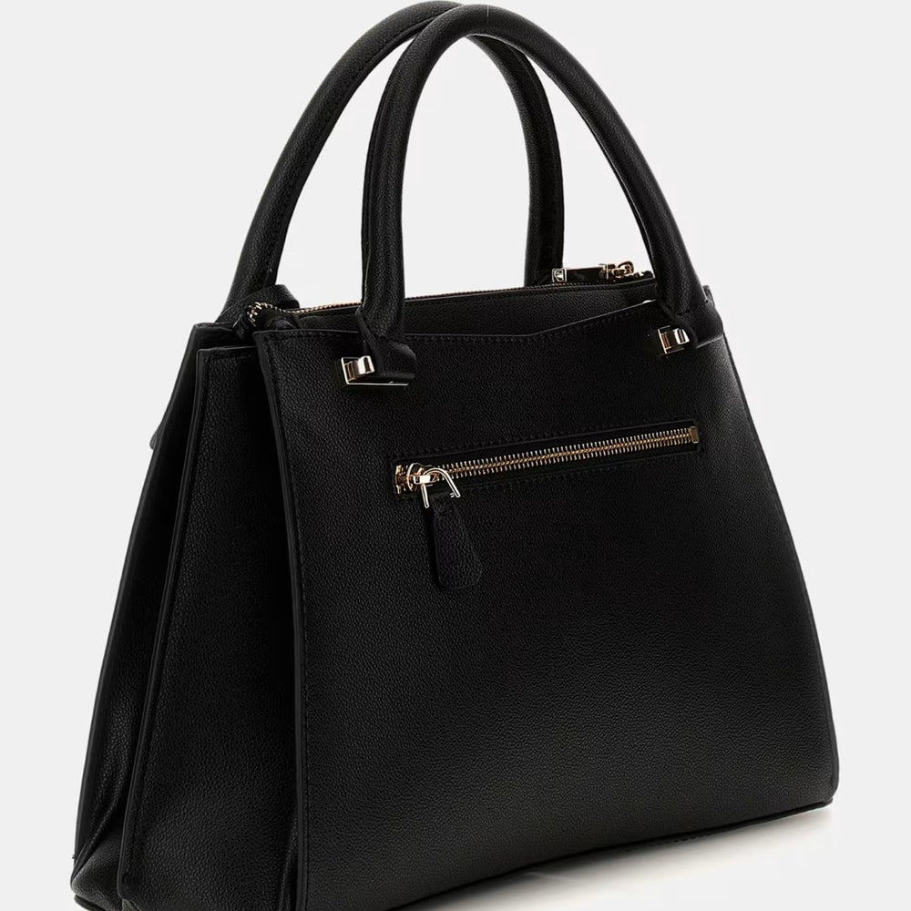 
                      
                        Geanta cu design GUESS structurat si detalii aurii GENTI GUESS   
                      
                    