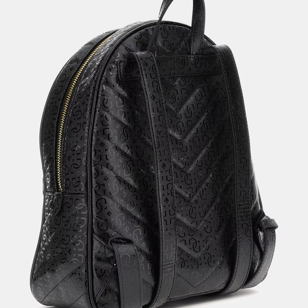 
                      
                        Rucsac GUESS cu logo si fermoare metalice de culoare aurie GENTI GUESS   
                      
                    